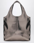 A.P.C. Ninon metallic silver tote bag