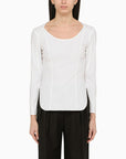 By Malene Birger White organic cotton Leyia blouse