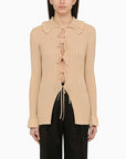 By Malene Birger Devora beige knitted cardigan