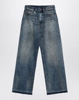 R13 Washed-out blue denim jeans