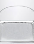 ROGER VIVIER Silver leather Micro Pilgrim bag