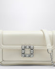 ROGER VIVIER Jeu de Fille leather clutch bag