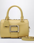 ROGER VIVIER Belle Vivier Bowling Bag in yellow leather