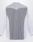 Maison Margiela Striped patchwork shirt