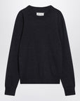 Maison Margiela Navy blue wool sweater