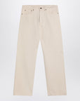 Maison Margiela Ecru cotton trousers