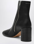 MM6 Maison Margiela Black Anatomic ankle boots