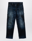 Dsquared2 Navy blue jeans in washed denim