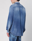 Dsquared2 Blue washed denim shirt