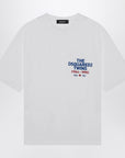 Dsquared2 White cotton T-shirt with logo