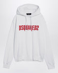 Dsquared2 White cotton hoodie