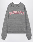 Dsquared2 Grey cotton sweatshirt with logo