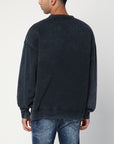Dsquared2 Washed grey sweatshirt with logo