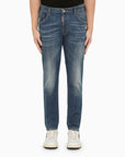 Dsquared2 Regular blue washed denim jeans