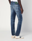 Dsquared2 Medium Galaxy Wash Cool Guy jeans in faded blue