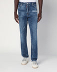 Dsquared2 Medium Perfecto Wash Cool Guy jeans in faded blue