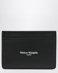 Maison Margiela Black leather cardholder with logo