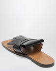 Marni Black leather Bambi sandal