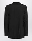 MM6 Maison Margiela Black wool-blend jacket