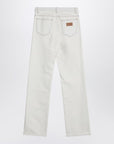 MM6 Maison Margiela White jeans with patches