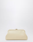 Jimmy Choo Skylar clutch in butter-colored leather