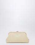 Jimmy Choo Skylar clutch in butter-colored leather