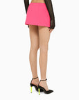 THE ANDAMANE Fuchsia wrap-around skirt