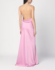 THE ANDAMANE Pink dress with open back