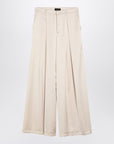 THE ANDAMANE Ivory trouser skirt
