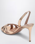 Aquazzura Tati 85 rose gold sandal