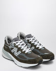 New Balance Low Made in USA 990v6 olive green trainer