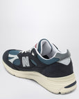 New Balance Navy blue/white sneaker Made in UK 991v2