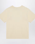 Wales Bonner Organic cotton light yellow T-shirt