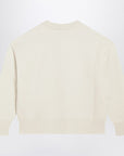 Ami Paris White Ami De Coeur cardigan