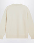 Ami Paris White Ami De Coeur sweater