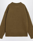 Ami Paris Bronze Ami De Coeur wool jumper