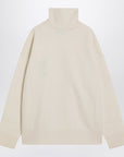 Ami Paris Turtleneck sweater Ami De Coeur white