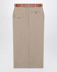 Moschino Jupe with beige wool skirt