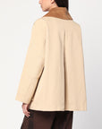 GANNI Beige twill jacket