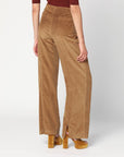 ETRO Brown velvet palazzo pants