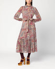 ETRO Long dress with Paisley print