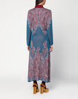 ETRO Multicolored cardigan long dress