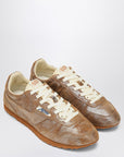 AUTRY Brown/metallic ivory Windspin sneaker