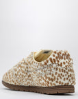 AUTRY Windspin sneakers in animalier pony skin