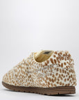 AUTRY Windspin sneakers in animalier pony skin
