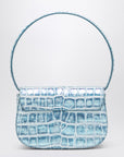 Diesel Shoulder bag 1DR-Iconic blue coconut effect