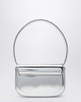 Diesel 1DR Iconic bag in mirrored silver leather