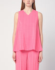 Semicouture Pink Prya viscose top