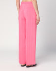 Semicouture Pink viscose Marlee trousers