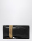 Jimmy Choo Black leather Zandra bag with gold pendant